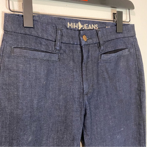 MiH‎ Women's Navy Jeans, Blue Flared Jeans size 27 - Picture 2 of 12